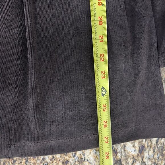 Chico’s Travelers Chocolate Brown Single Button Closure Cardigan Size M - Picture 8 of 9